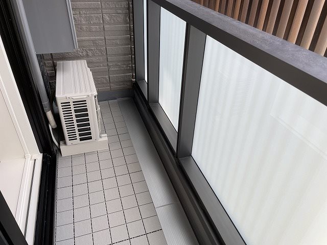 グランレーヴ新都心 ベランダ