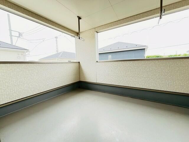 クレイドルガーデン上尾市大谷本郷第８　５号棟 ベランダ