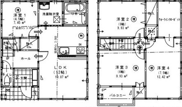 グランソフィア大成町Ⅱ - 間取り