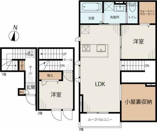 ベアメゾン 201号室 間取り