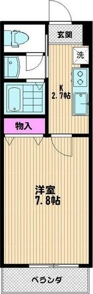 へーベルメゾン　ＭＡＩＳＯＮ　ＭＩＹＡＺＡＫＩ 102号室 間取り