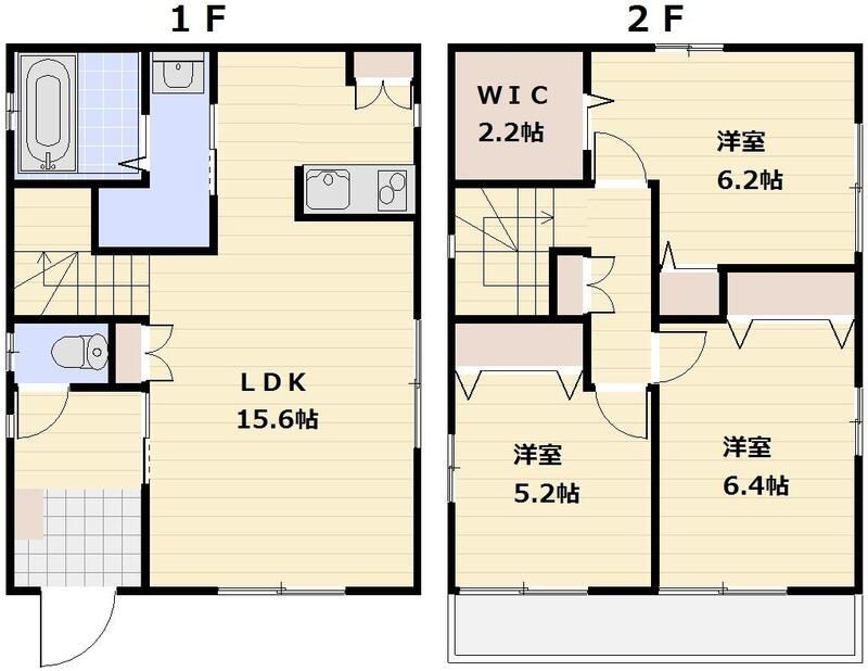 土呂戸建てⅠ 間取り