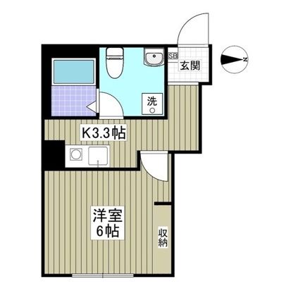 春の陽のアリア 103号室 間取り