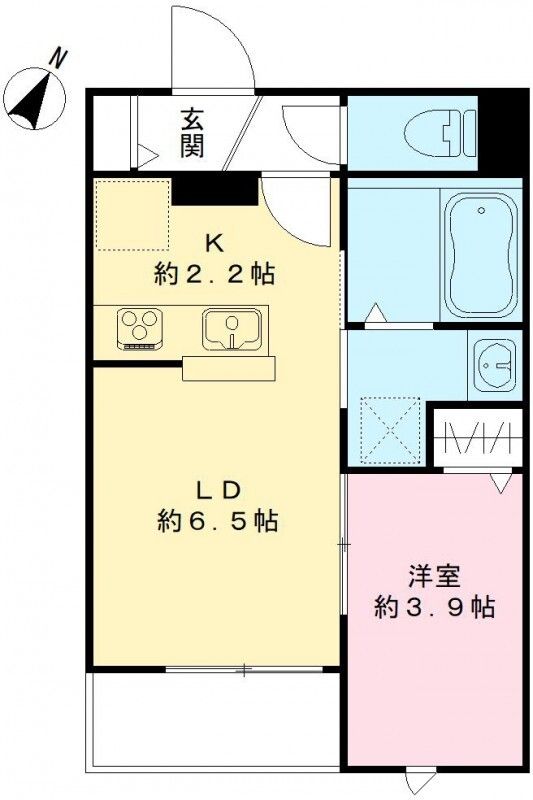 パークヴィラ桜木 101号室 間取り