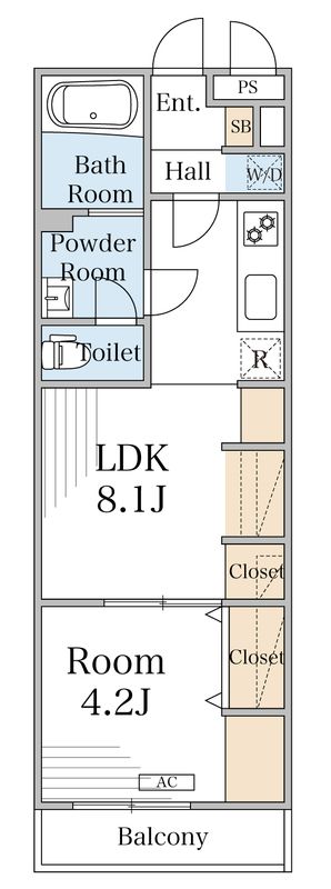 リブリ・ダイワクレストⅡ 303号室 間取り