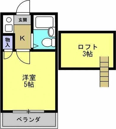 ＡＢＬＥ日進 103号室 間取り