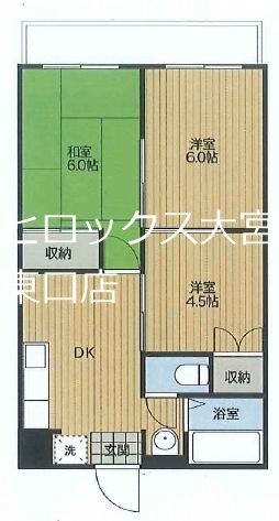 斎藤マンション 302号室 間取り