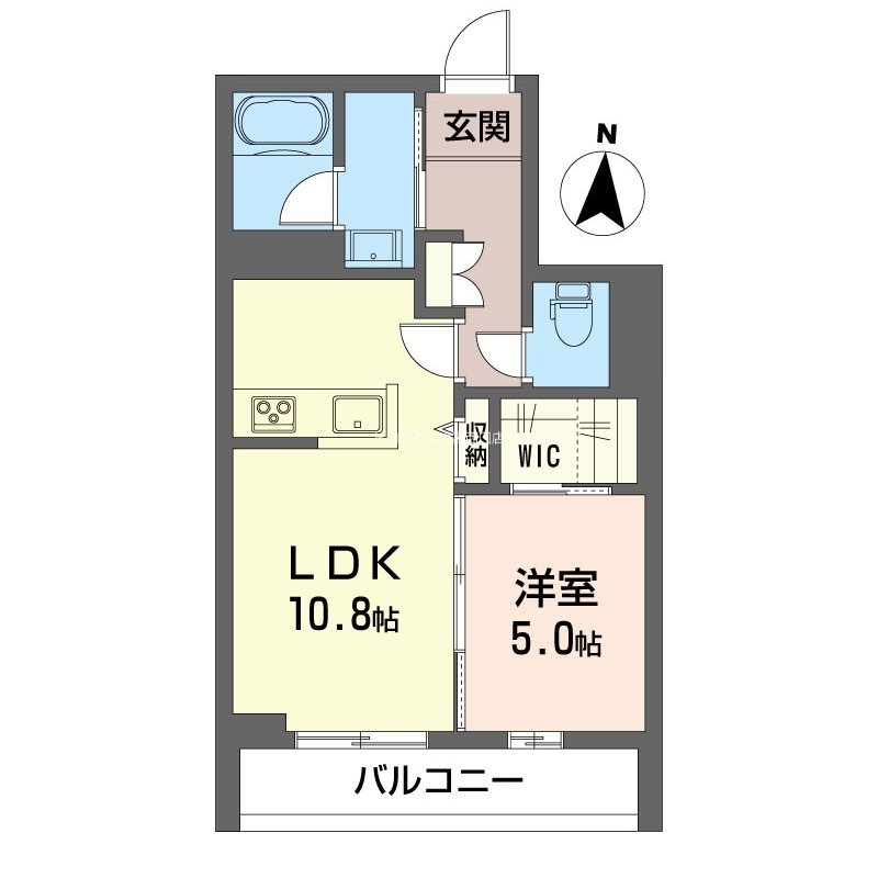 プリムローズ 305号室 間取り