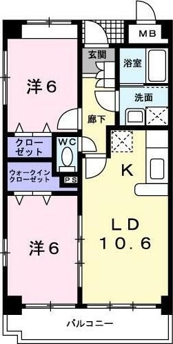 パラッツオ・エテルナ 503号室 間取り