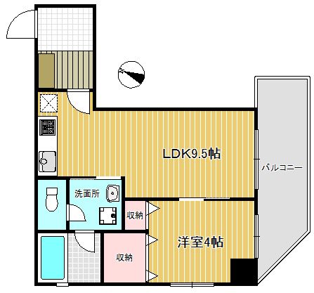堀越ビル 202号室 間取り