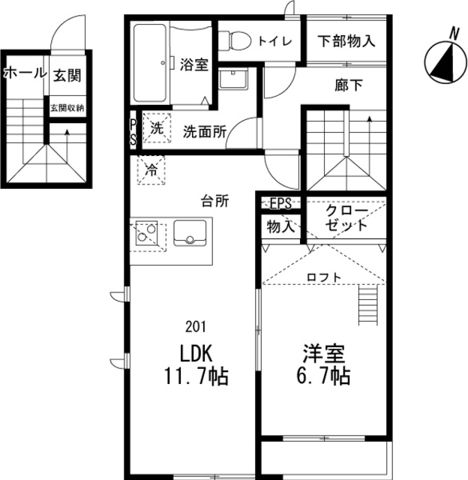 アンクレット 間取り