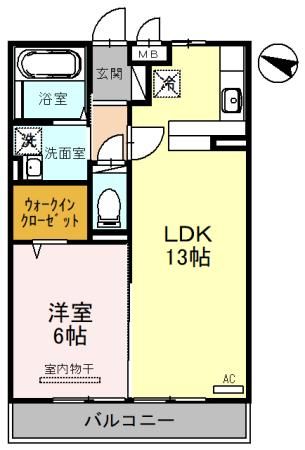 ウィスタリア　Ｇ 間取り