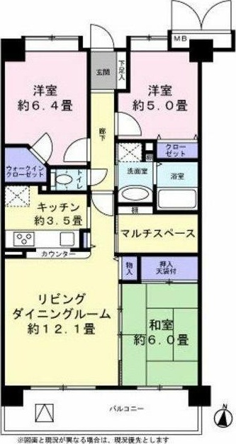 ザ・ウィンベル与野 間取り