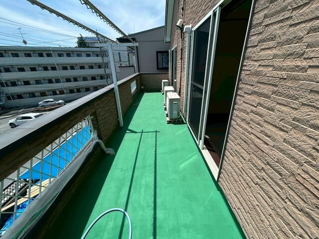 ウッディハウス ベランダ