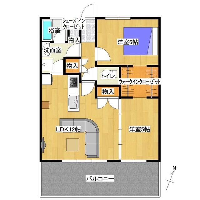イニシアコート大宮イースト 間取り