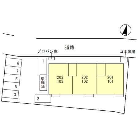 ホワイトハイツ白樺 間取り