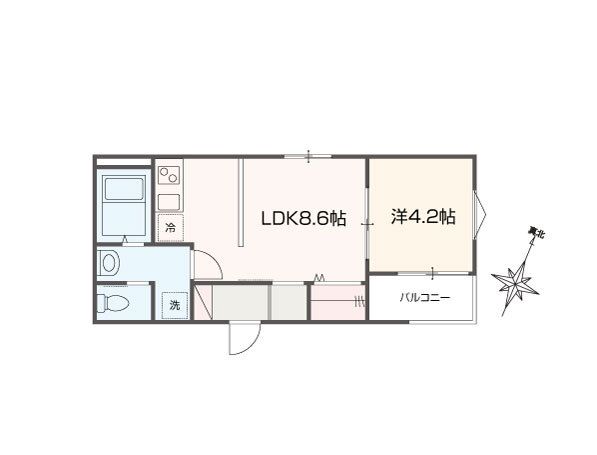 MELLAS大宮 間取り