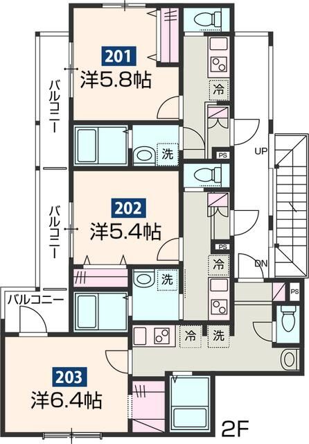 ＭＥＬＤＩＡ大宮桜木町Ⅰ 間取り