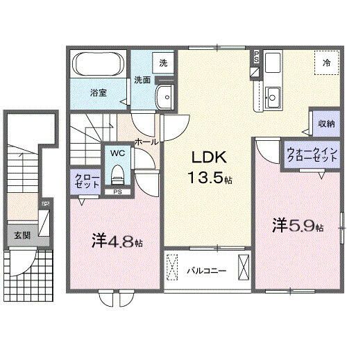 リオラ　Ⅱ 間取り