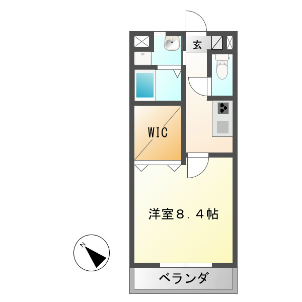 Apartment NAKAYA 間取り