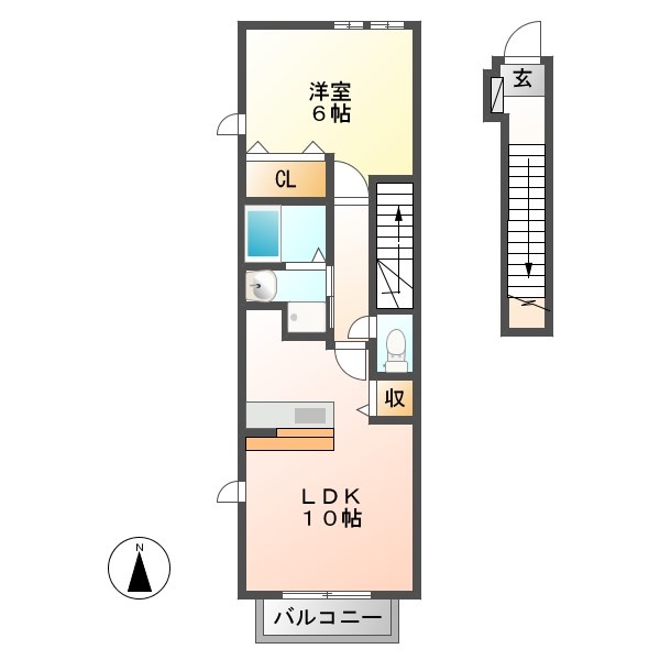 コットンハウスA 間取り