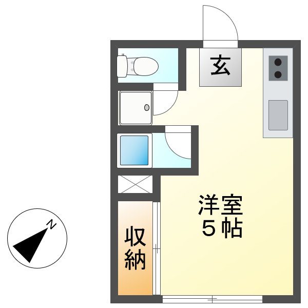 ニューハイツ明峰 間取り