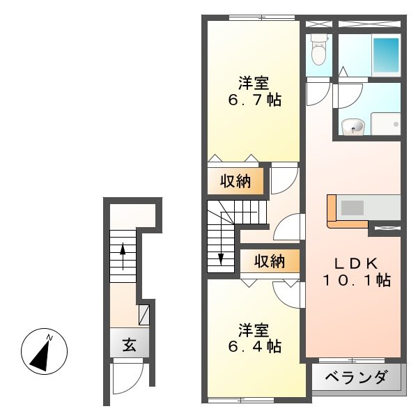 エミネンス２ 間取り