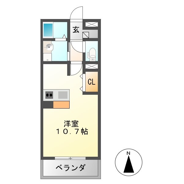 CATTLEYA Ⅲ 間取り