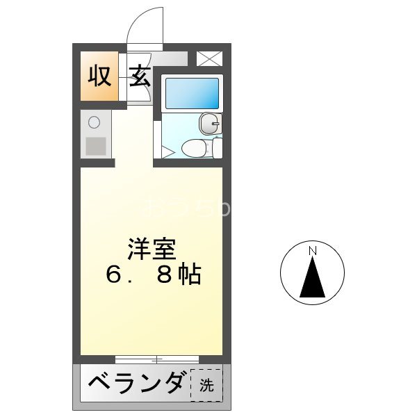 スペースイン金山 間取り