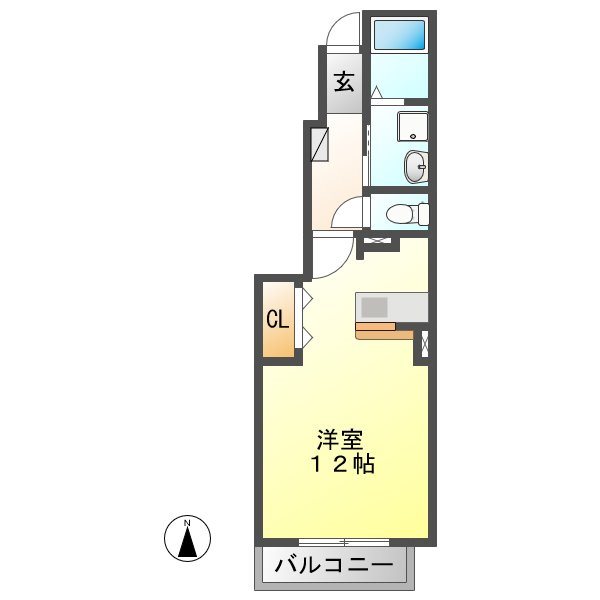 カレント　Ｃ 間取り