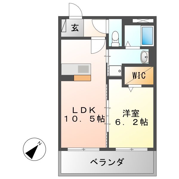 ARATA壱番館 間取り