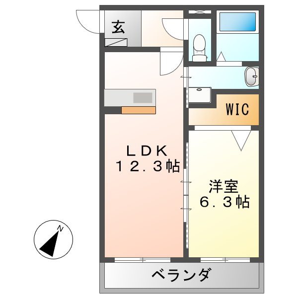 ARATA壱番館 間取り