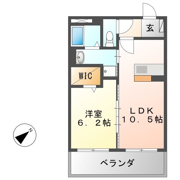 ARATA壱番館 間取り