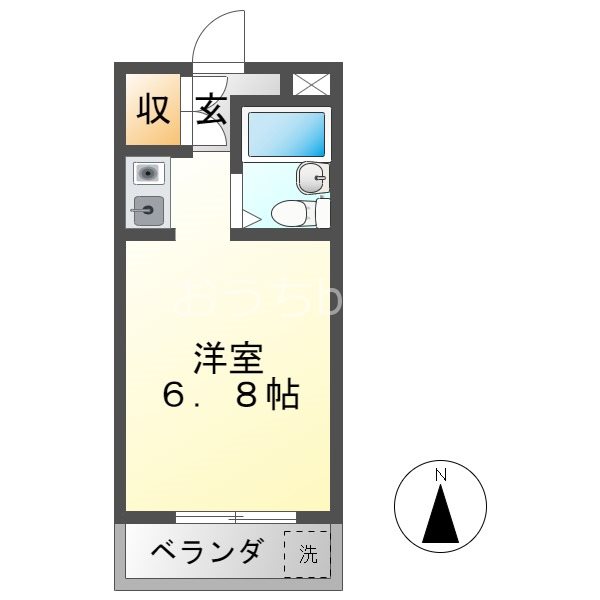 スペースイン金山 間取り