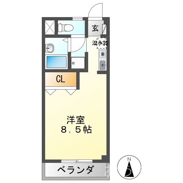 メゾンアミィ 間取り