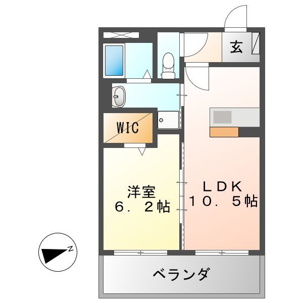 H.I.Liebe（エイチ.アイ.リーベ） 間取り