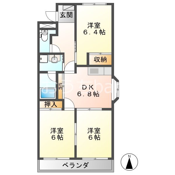 コンフォースMK 間取り