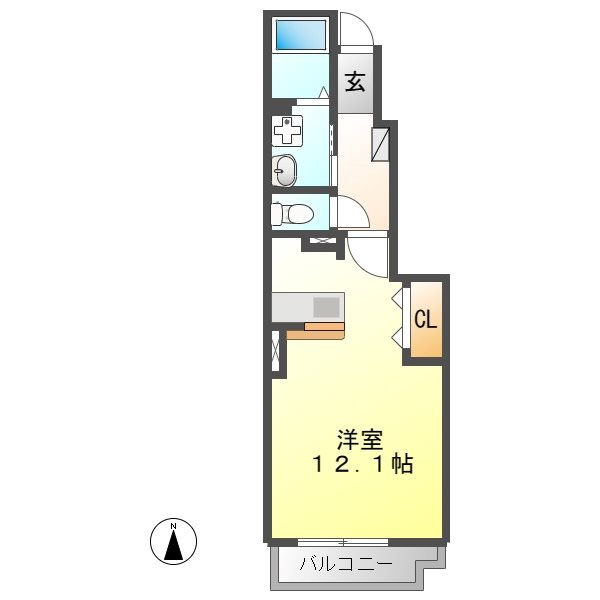 カレント　Ｃ 間取り
