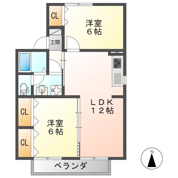ME MAISON 青雲町 間取り