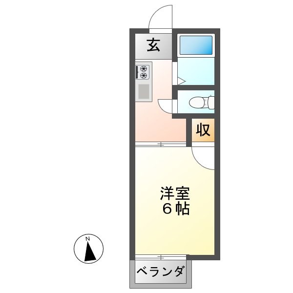クオリティーハイツ２ 間取り