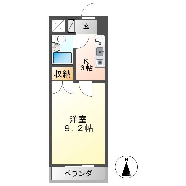 アーバンホームⅡ 間取り