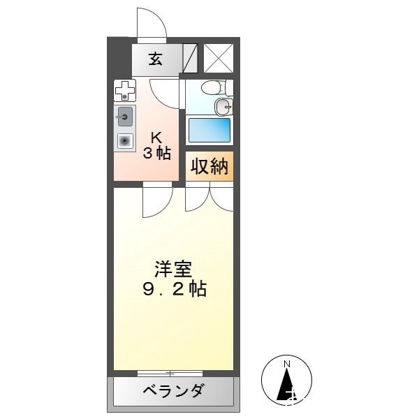 アーバンホームⅡ 間取り