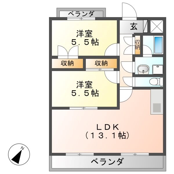 クレイントータス 間取り