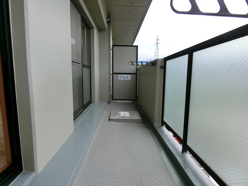 クレイントータス ベランダ