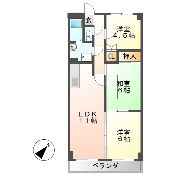 シントクマンション 間取り