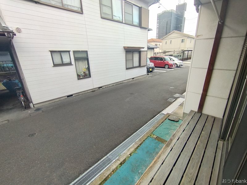 岐阜市加納住宅 B-1 ベランダ