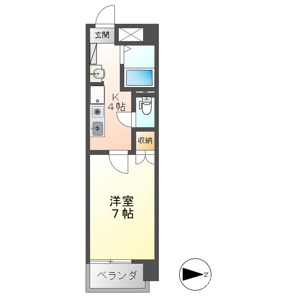 エトワール大島 間取り