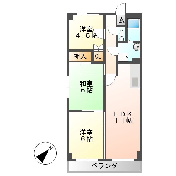 シントクマンション 間取り