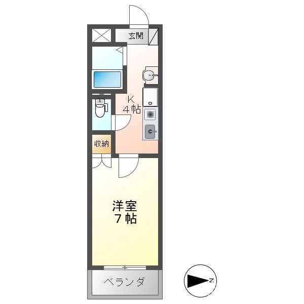 エトワール大島 間取り