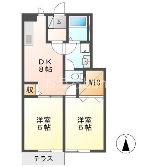スクエア21 B 間取り